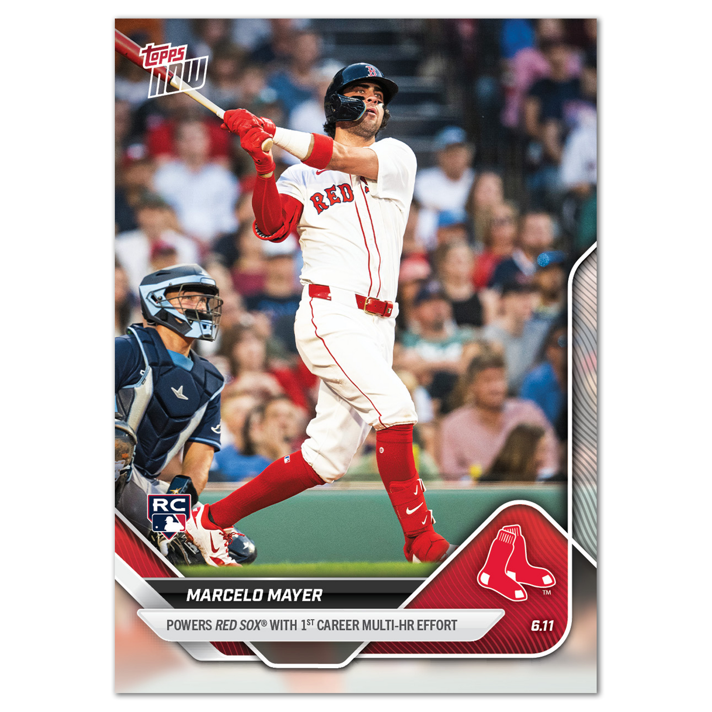 Marcelo Mayer - 2025 MLB Topps NOW® - Card 289