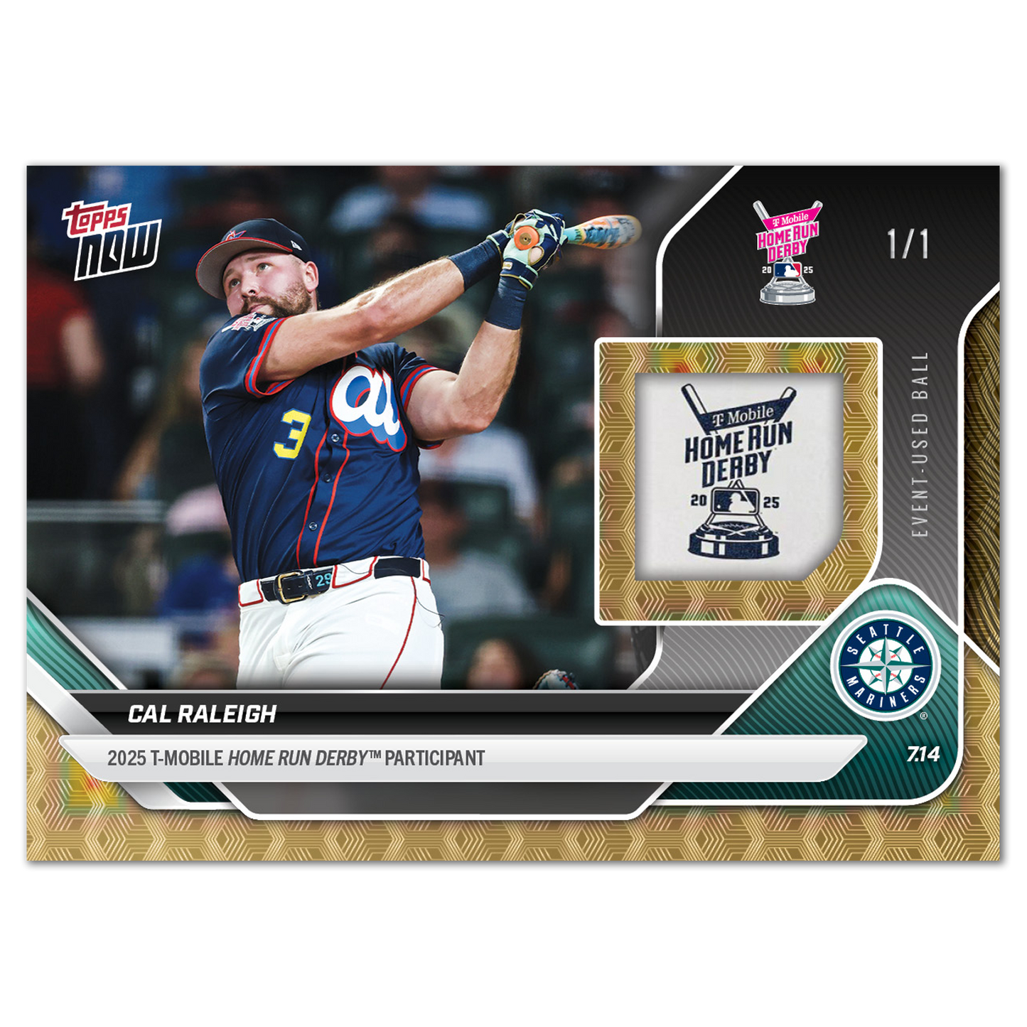 2025 Home Run Derby Set - MLB Topps NOW® - 9 Card Set