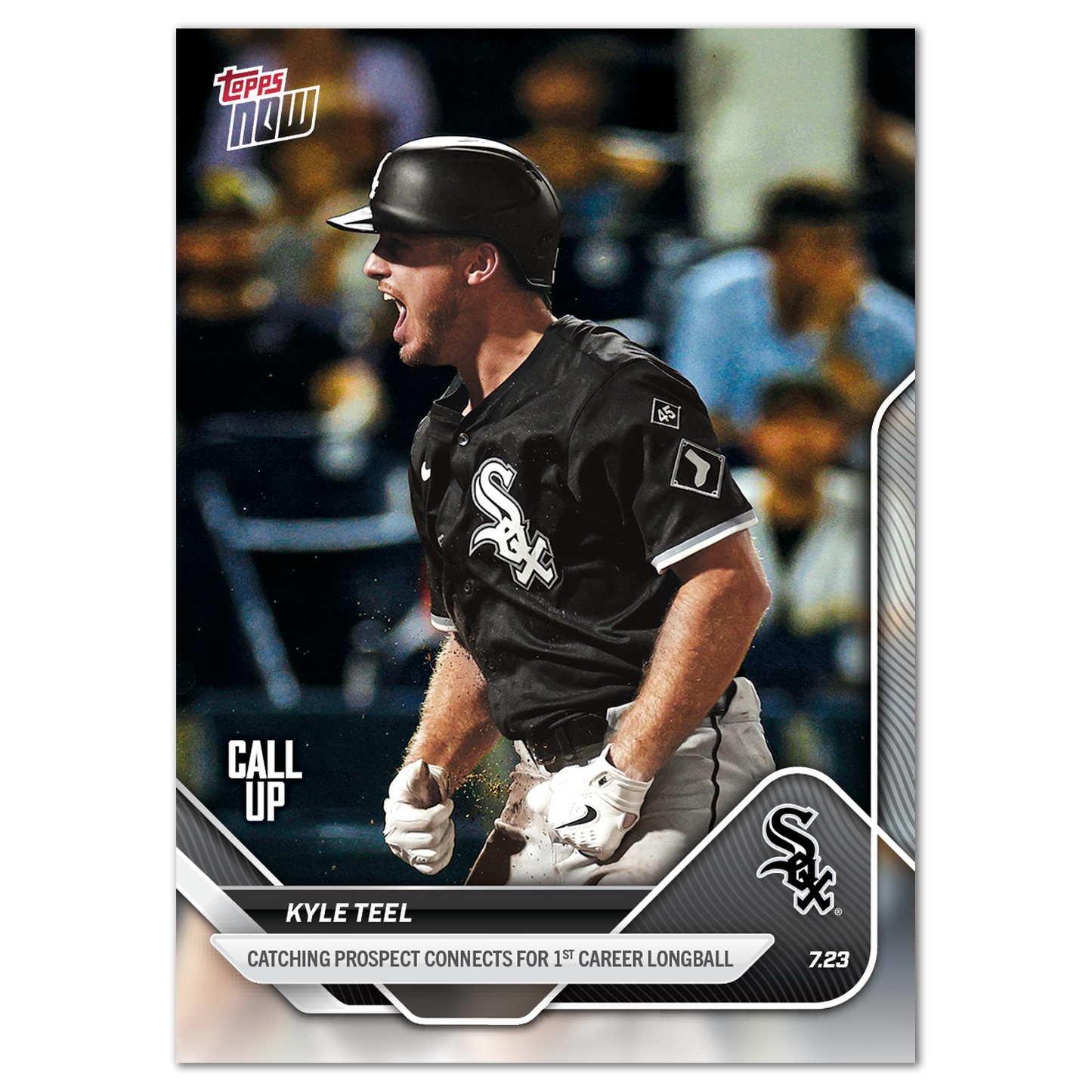 Kyle Teel - 2025 MLB Topps NOW® - Card 458