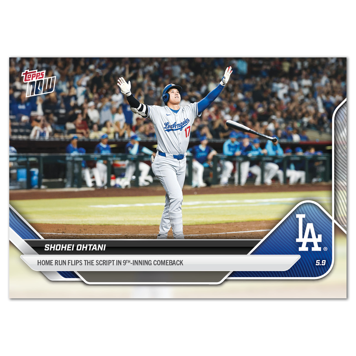 Shohei Ohtani - 2025 MLB Topps NOW® - Card 160