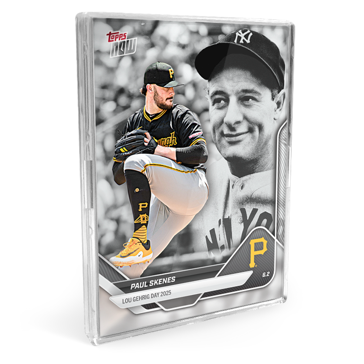 2025 Topps NOW Lou Gehrig Day Complete Set - presented by Sarah Langs of MLB