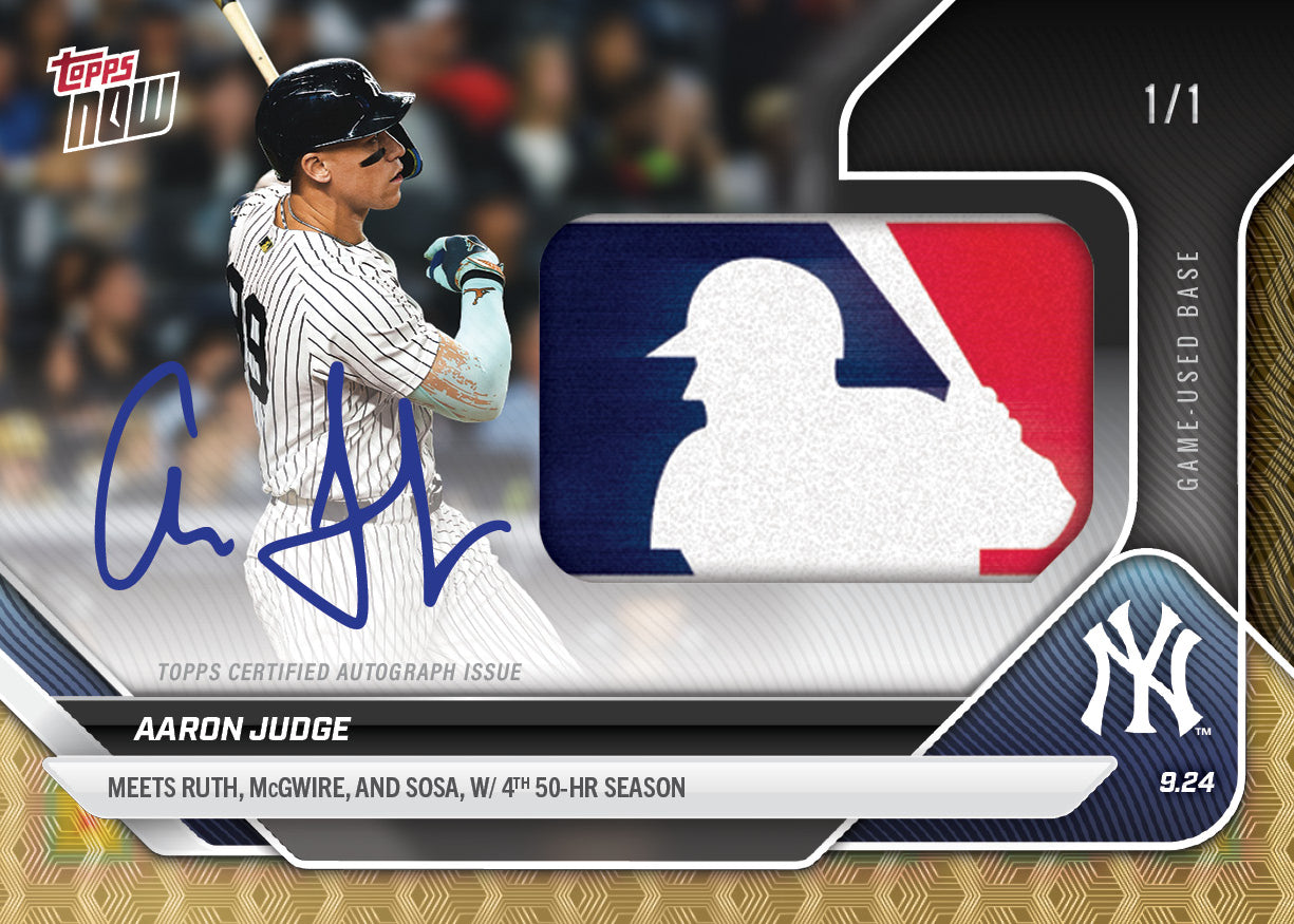 Aaron Judge - 2025 MLB Topps NOW® - Card 764