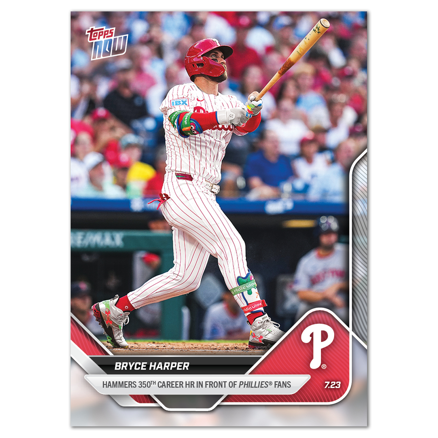 Bryce Harper - 2025 MLB Topps NOW® - Card 459 - LOOK FOR RELICS