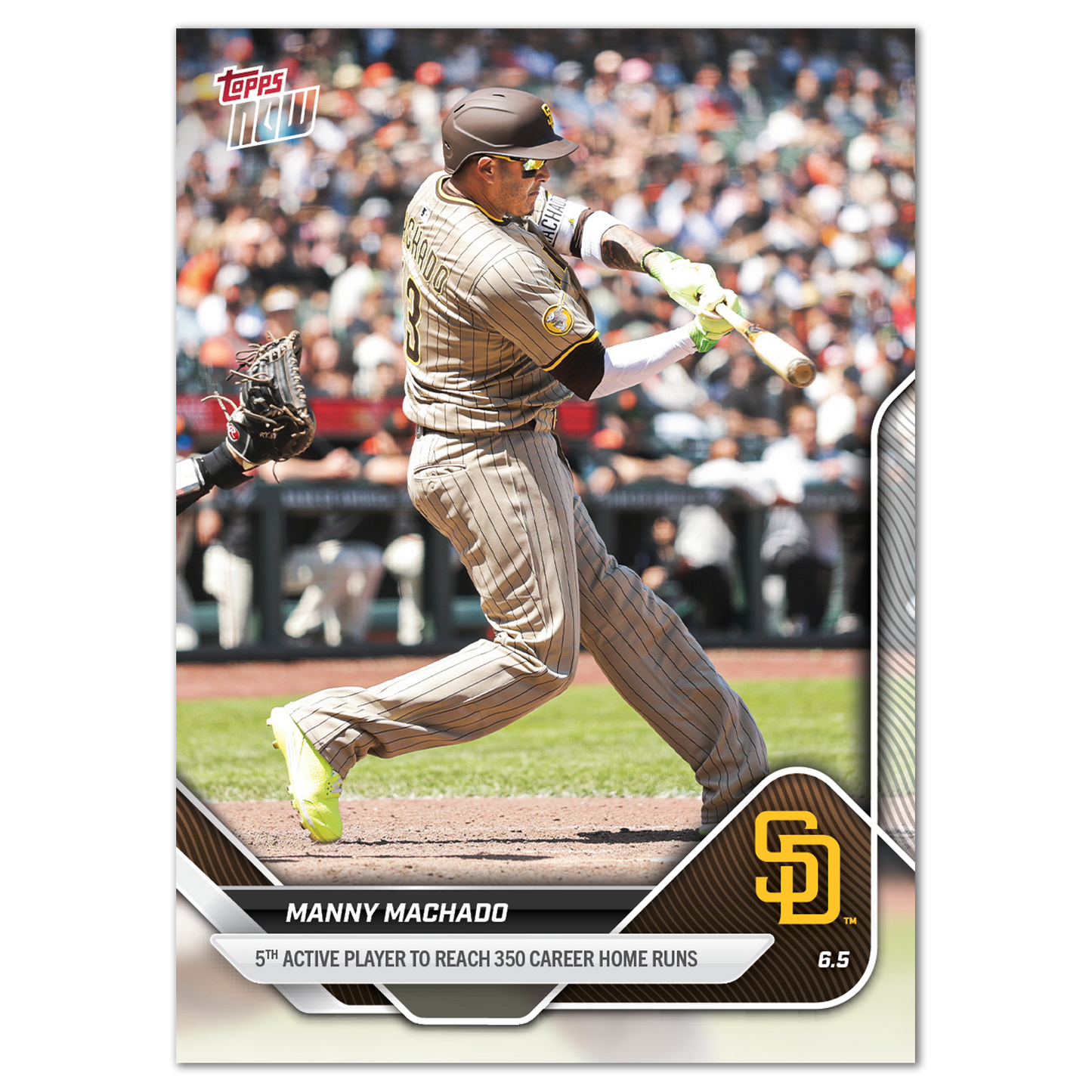 Manny Machado - 2025 MLB Topps NOW® - Card 261