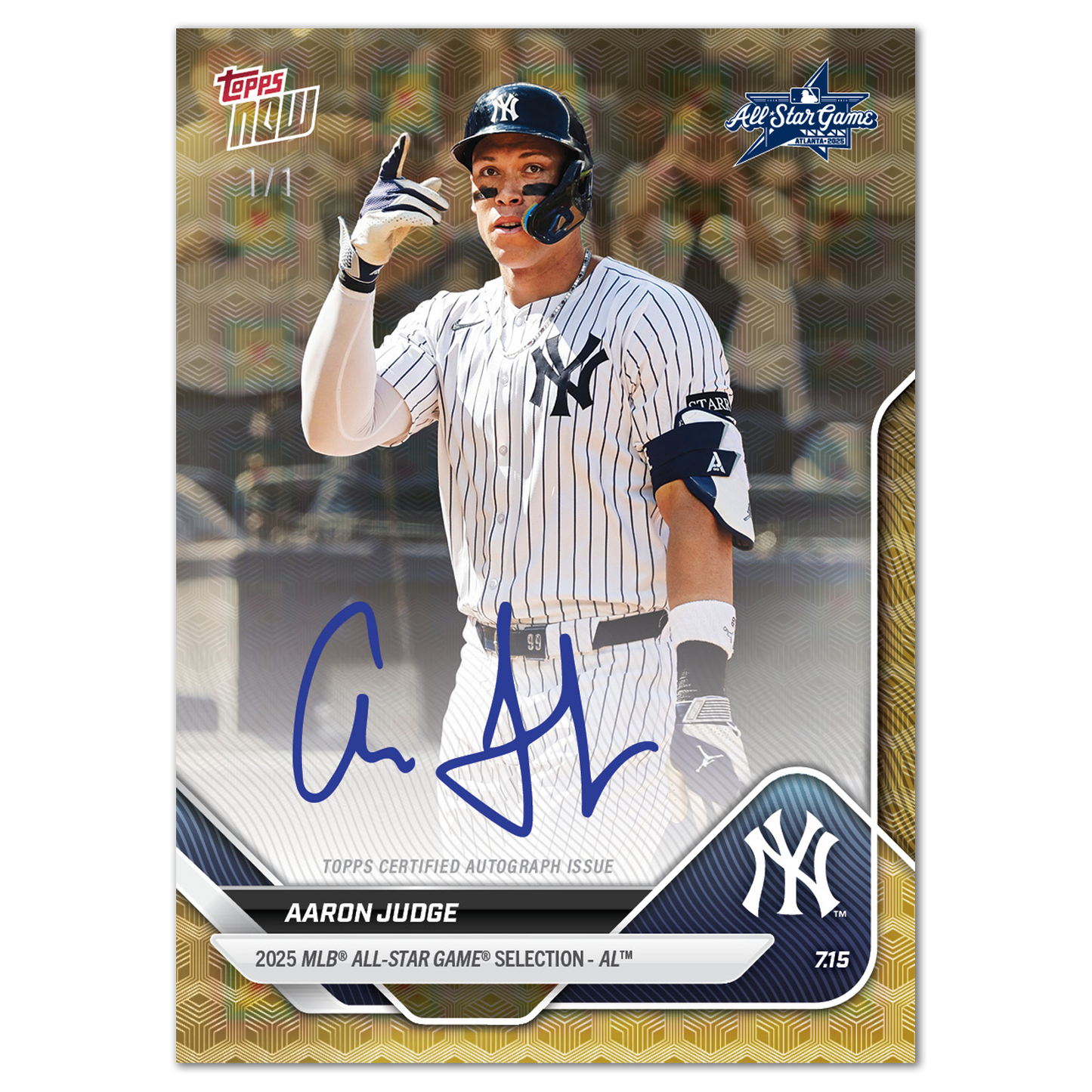 2025 All-Star Game Set - MLB Topps NOW® - 19 Card Set