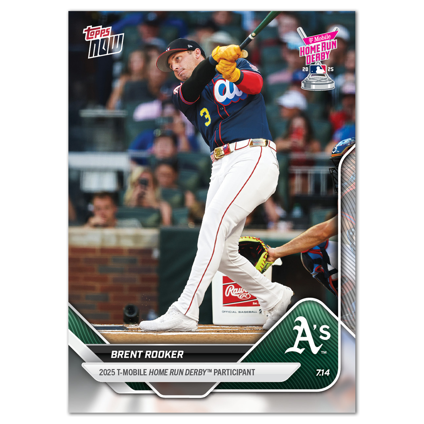 2025 Home Run Derby Set - MLB Topps NOW® - 9 Card Set