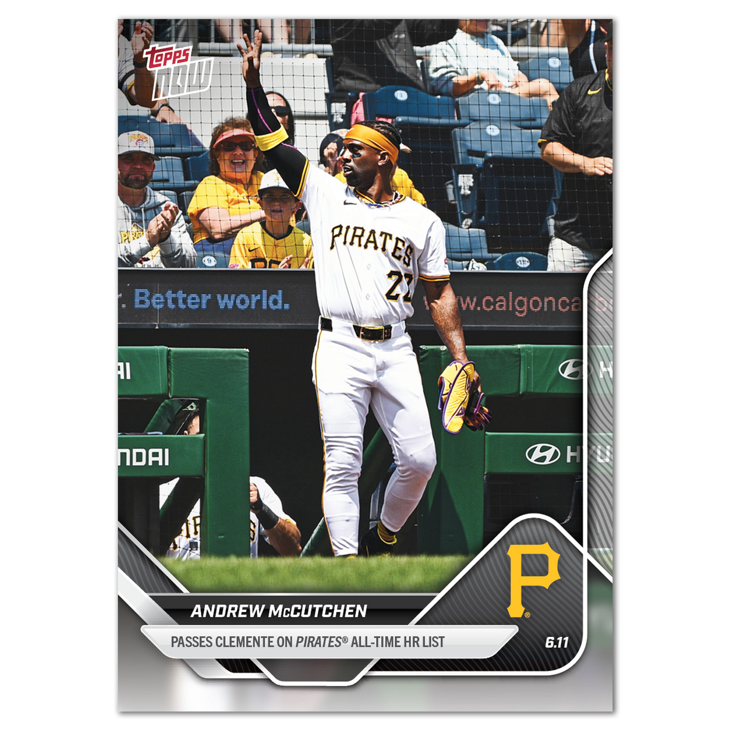 Andrew McCutchen - 2025 MLB Topps NOW® - Card 290
