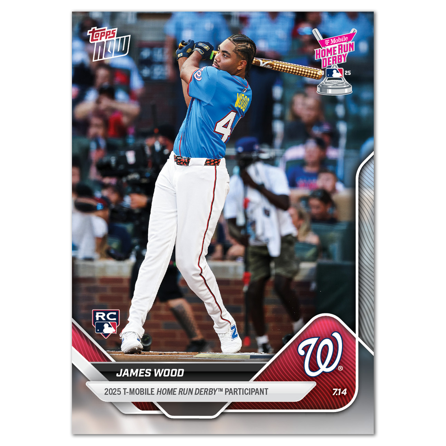 2025 Home Run Derby Set - MLB Topps NOW® - 9 Card Set