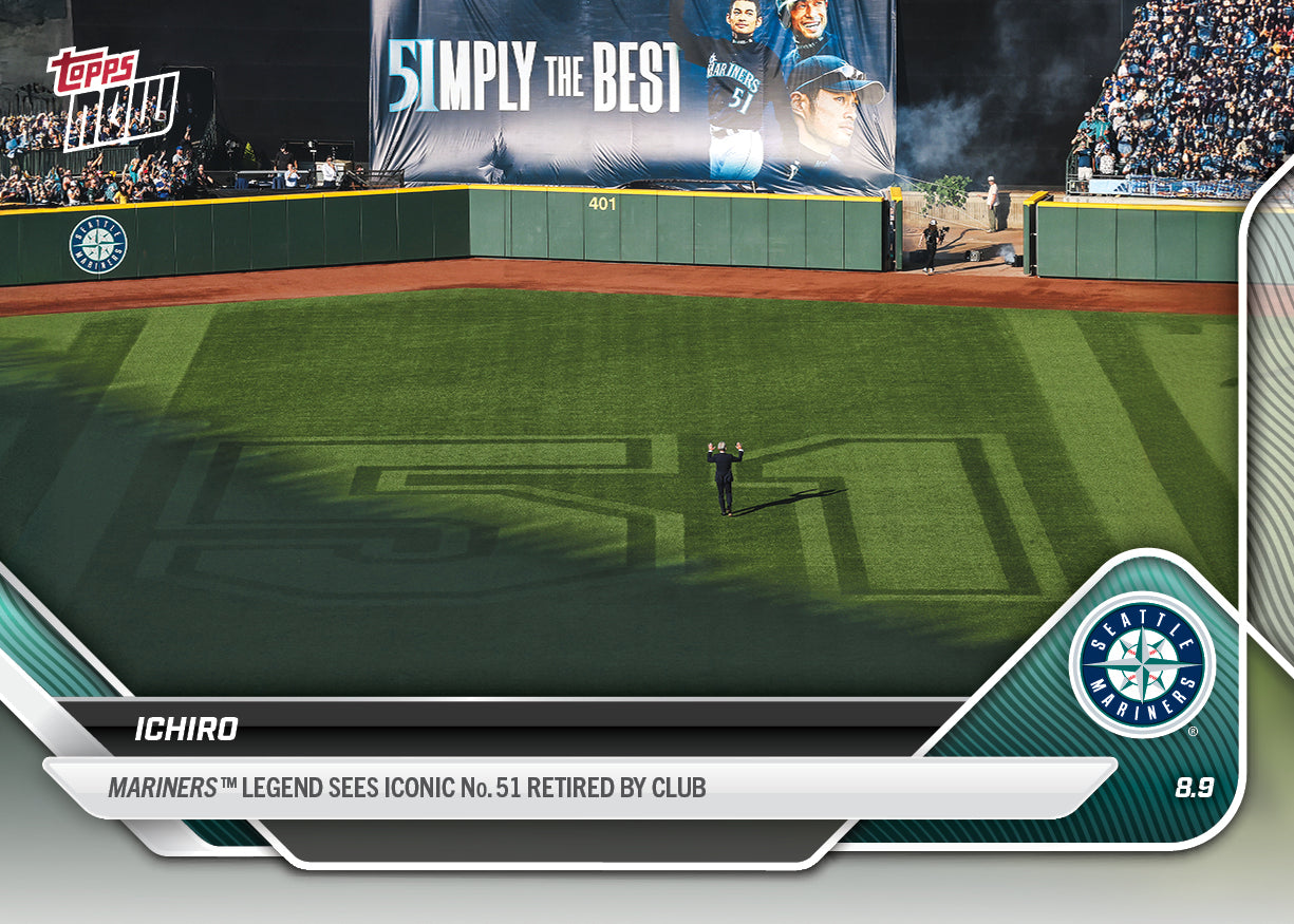 Ichiro - 2025 MLB Topps NOW® - Card 538