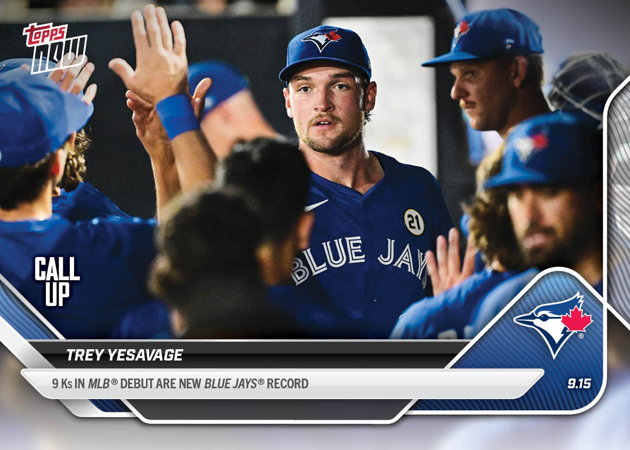 Trey Yesavage - 2025 MLB Topps NOW® - Card 716 - LOOK FOR RELICS