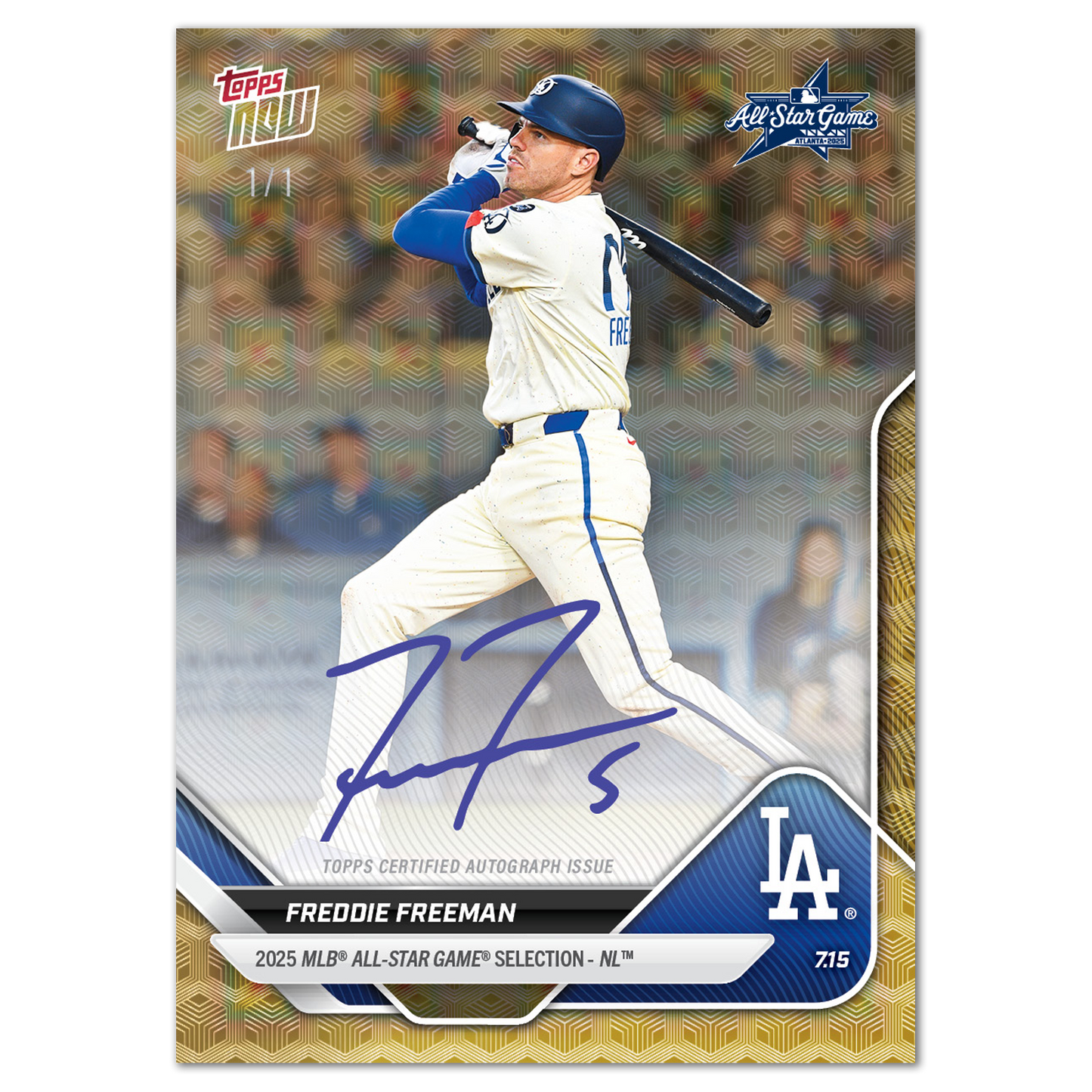 2025 All-Star Game Set - MLB Topps NOW® - 19 Card Set