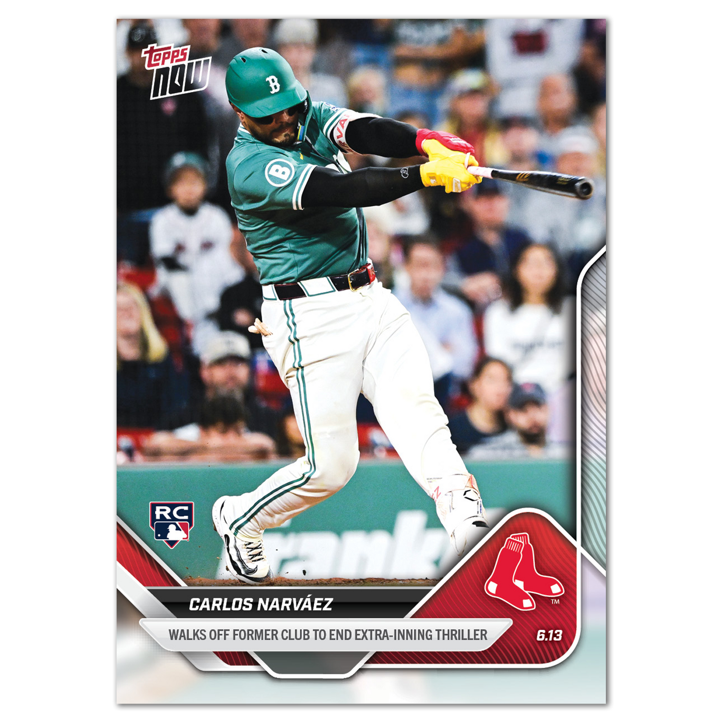 Carlos Narváez - 2025 MLB Topps NOW® - Card 294