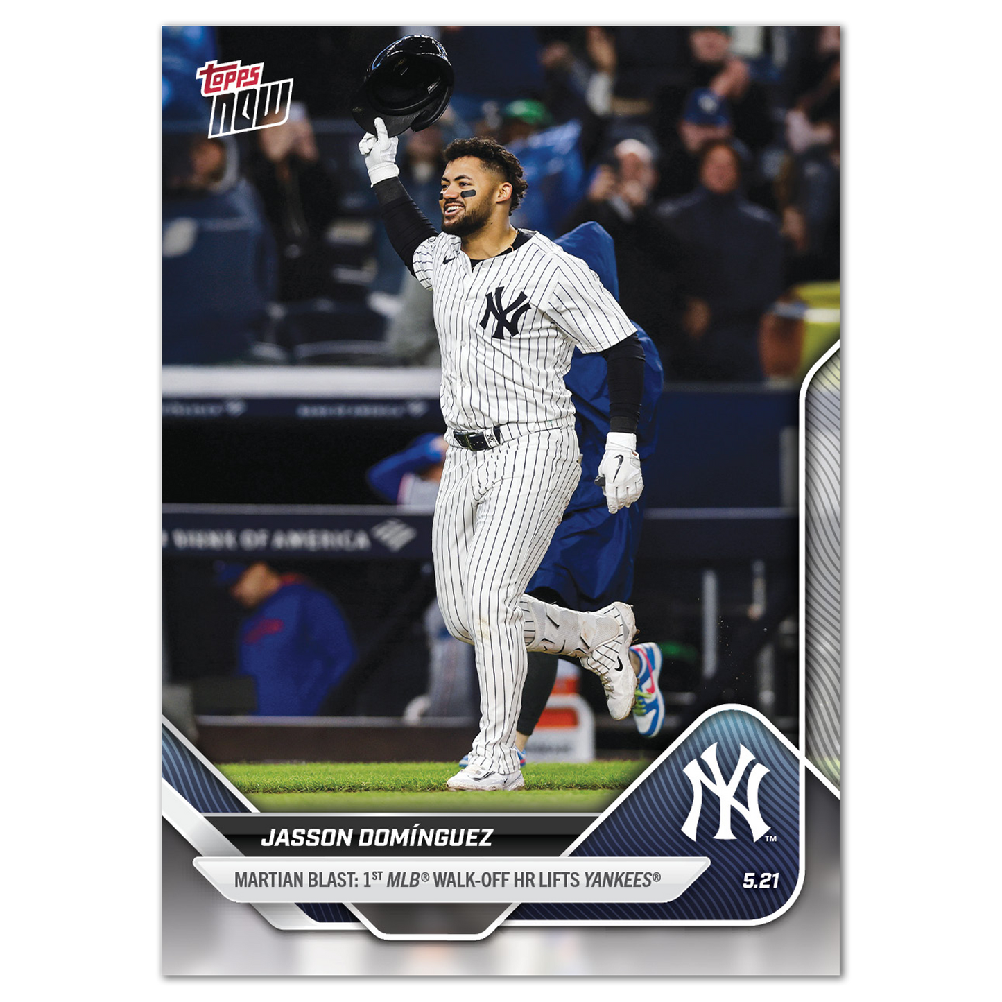 Jasson Domínguez - 2025 MLB Topps NOW® - Card 200