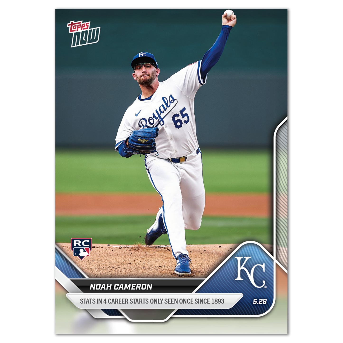 Noah Cameron - 2025 MLB Topps NOW® - Card 228