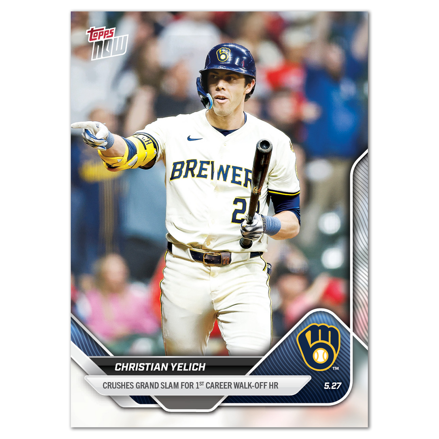 Christian Yelich - 2025 MLB Topps NOW® - Card 224