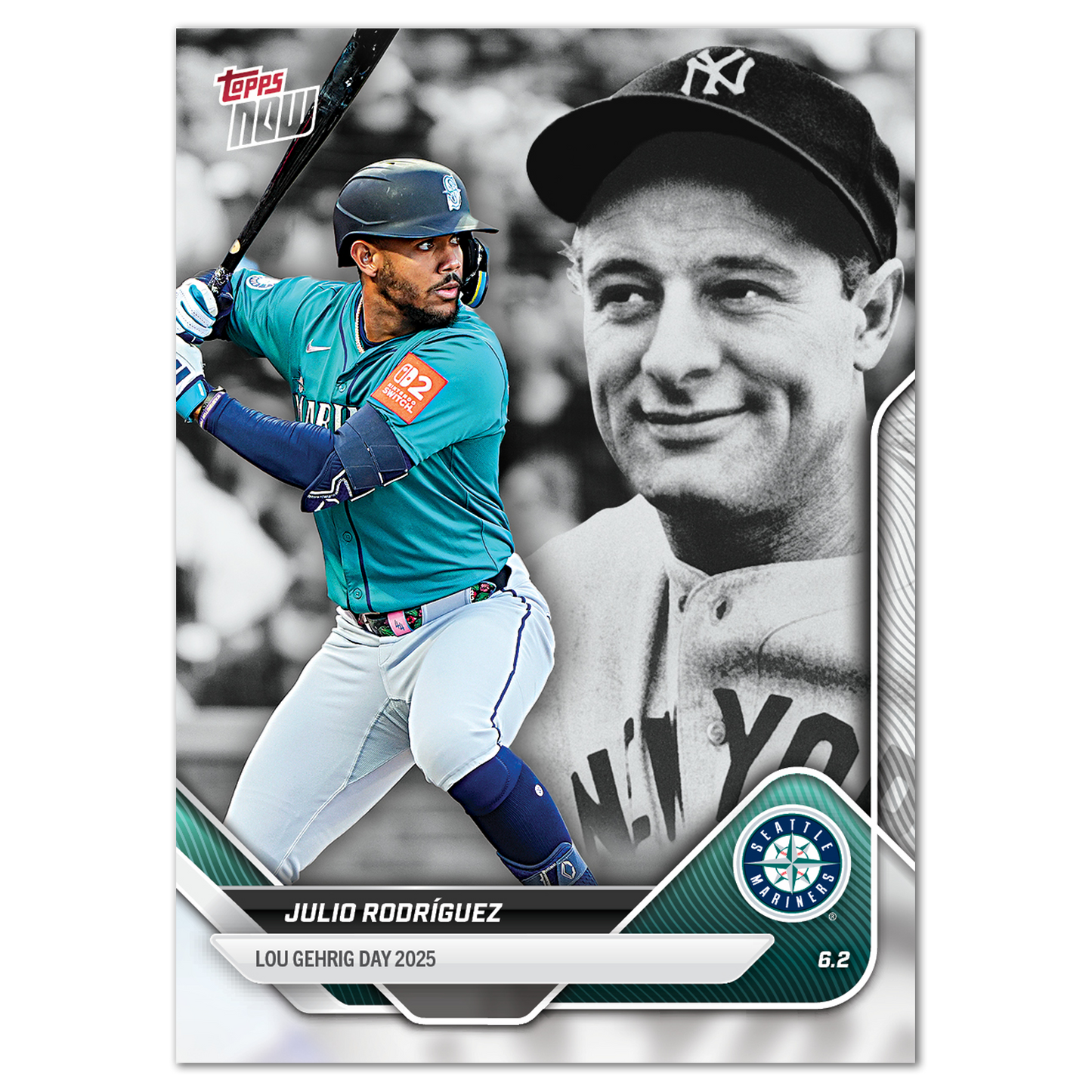 2025 Topps NOW Lou Gehrig Day Complete Set - presented by Sarah Langs of MLB