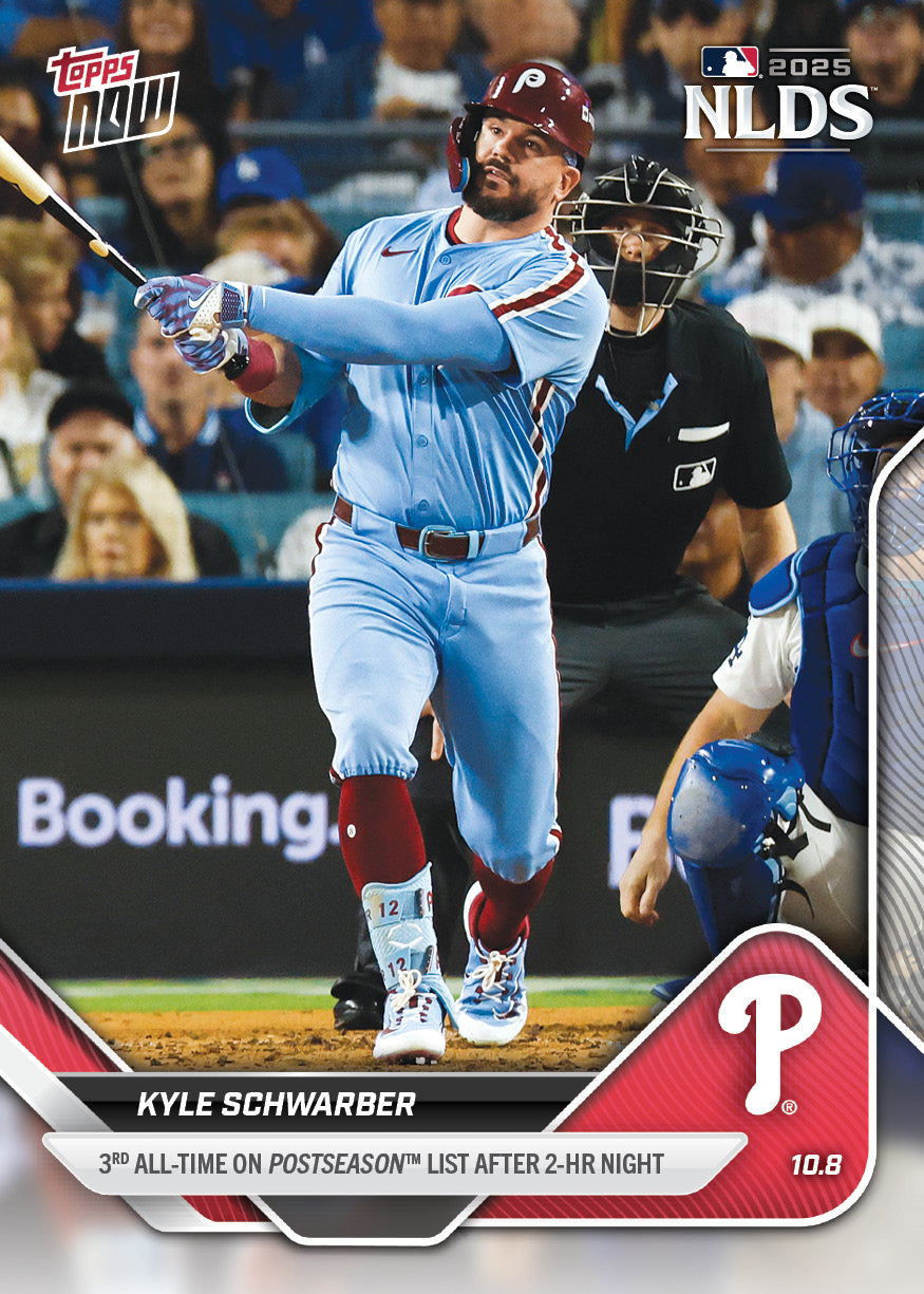 Kyle Schwarber - 2025 MLB Topps NOW® - Card 845