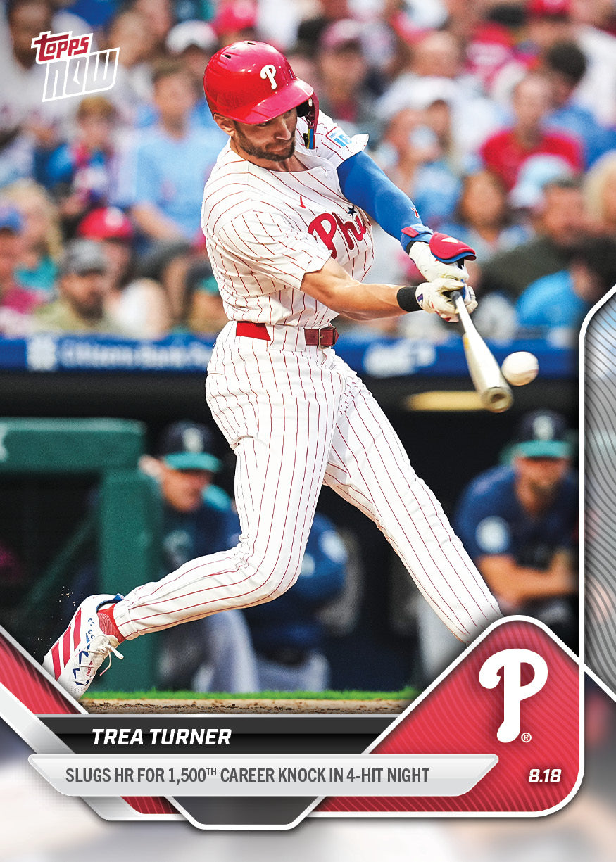Trea Turner - 2025 MLB Topps NOW® - Card 571