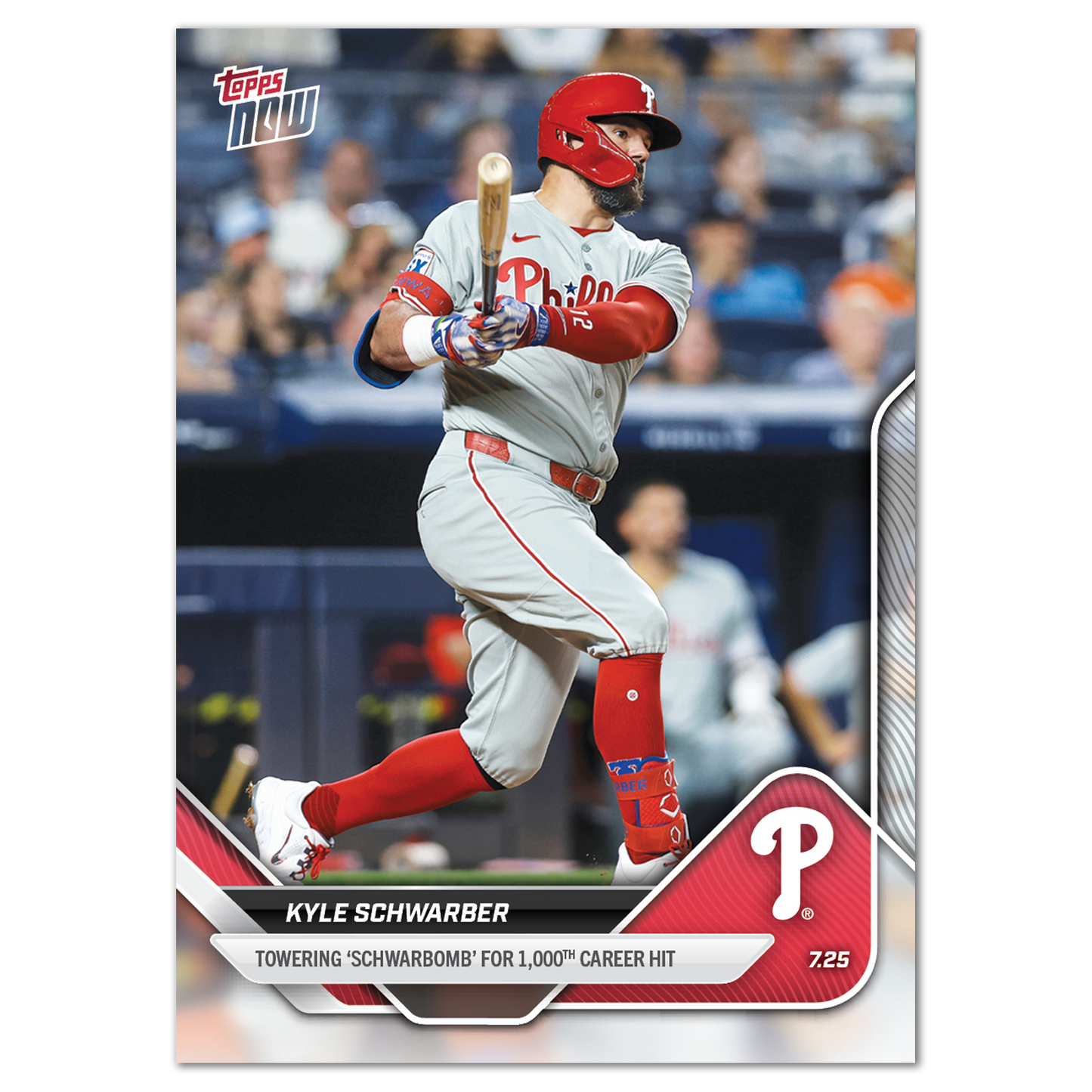 Kyle Schwarber - 2025 MLB Topps NOW® - Card 462