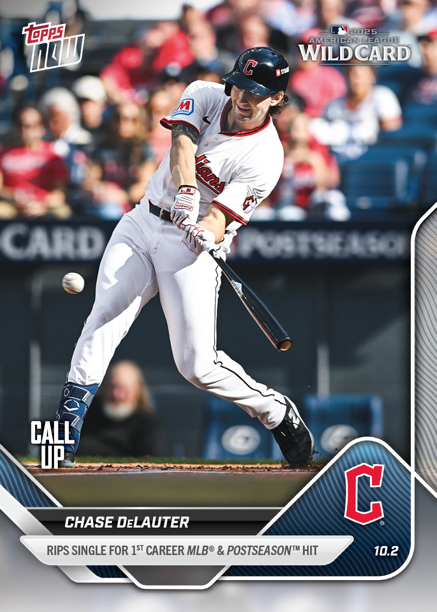 Chase DeLauter - 2025 MLB Topps NOW® - Card 812