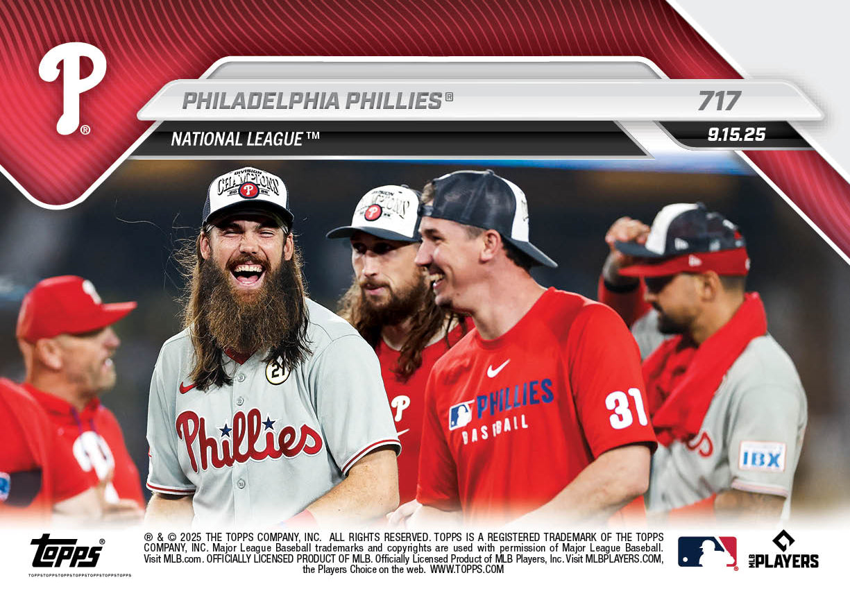 Philadelphia Phillies - 2025 MLB Topps NOW® - Card 717