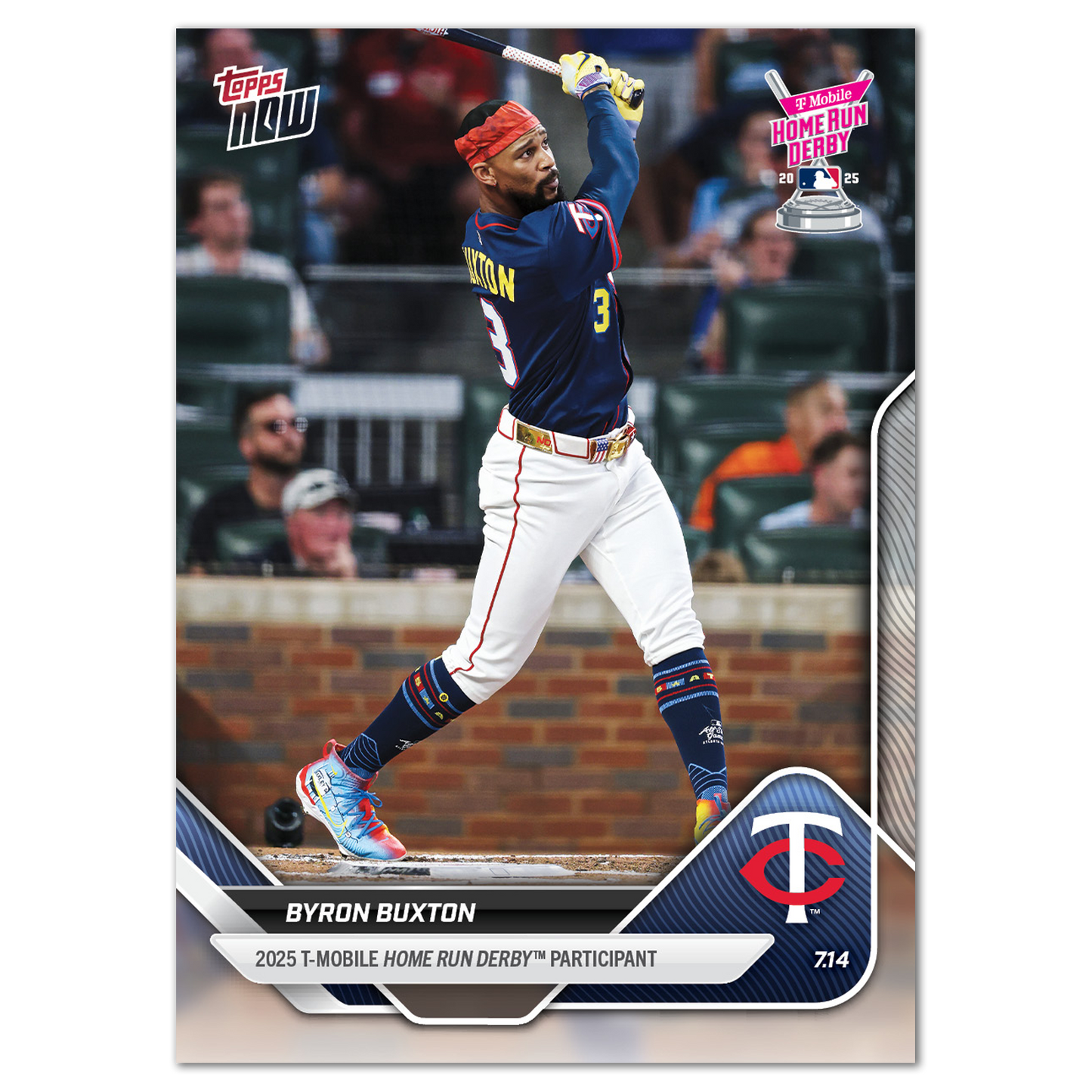 2025 Home Run Derby Set - MLB Topps NOW® - 9 Card Set