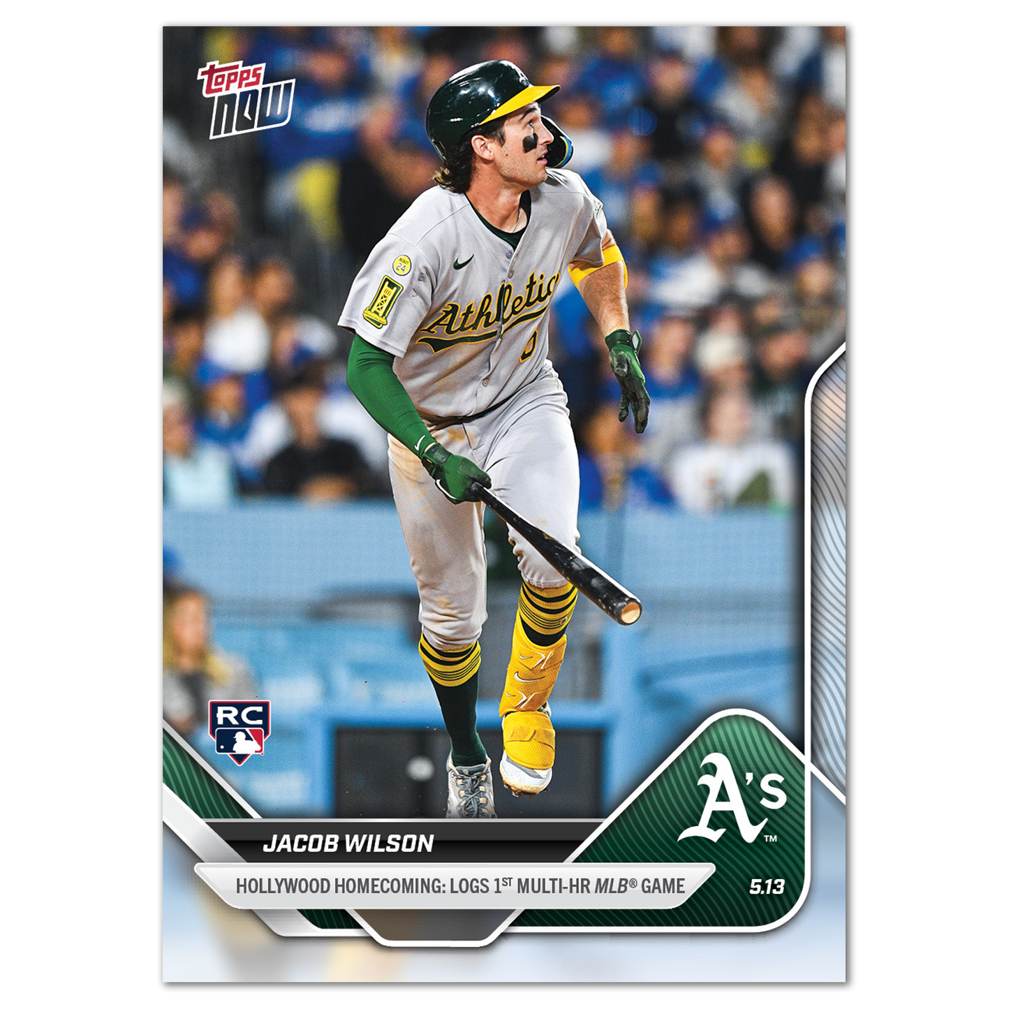 Jacob Wilson - 2025 MLB Topps NOW® - Card 177