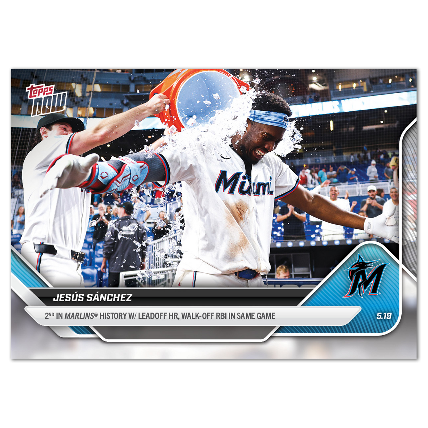 Jesús Sánchez - 2025 MLB Topps NOW® - Card 196
