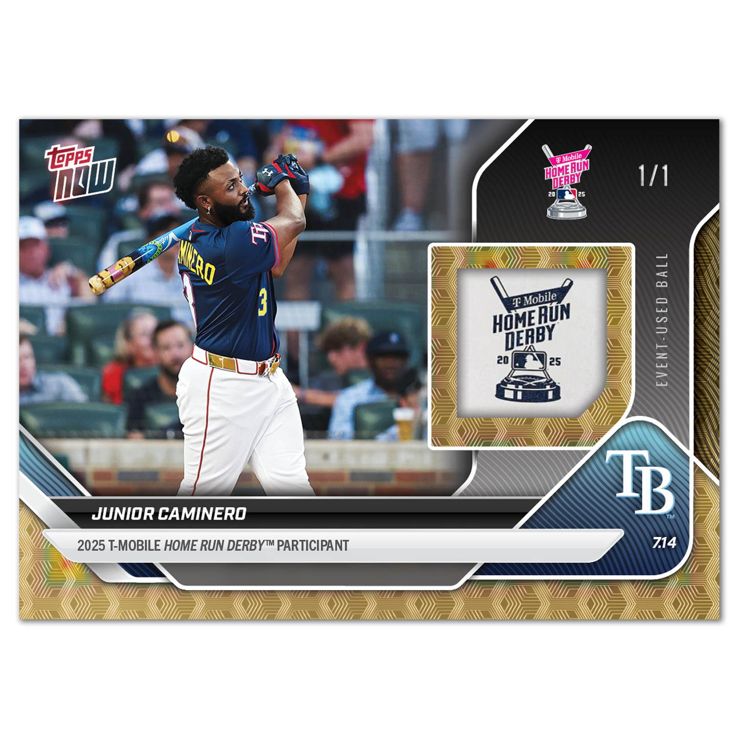 2025 Home Run Derby Set - MLB Topps NOW® - 9 Card Set