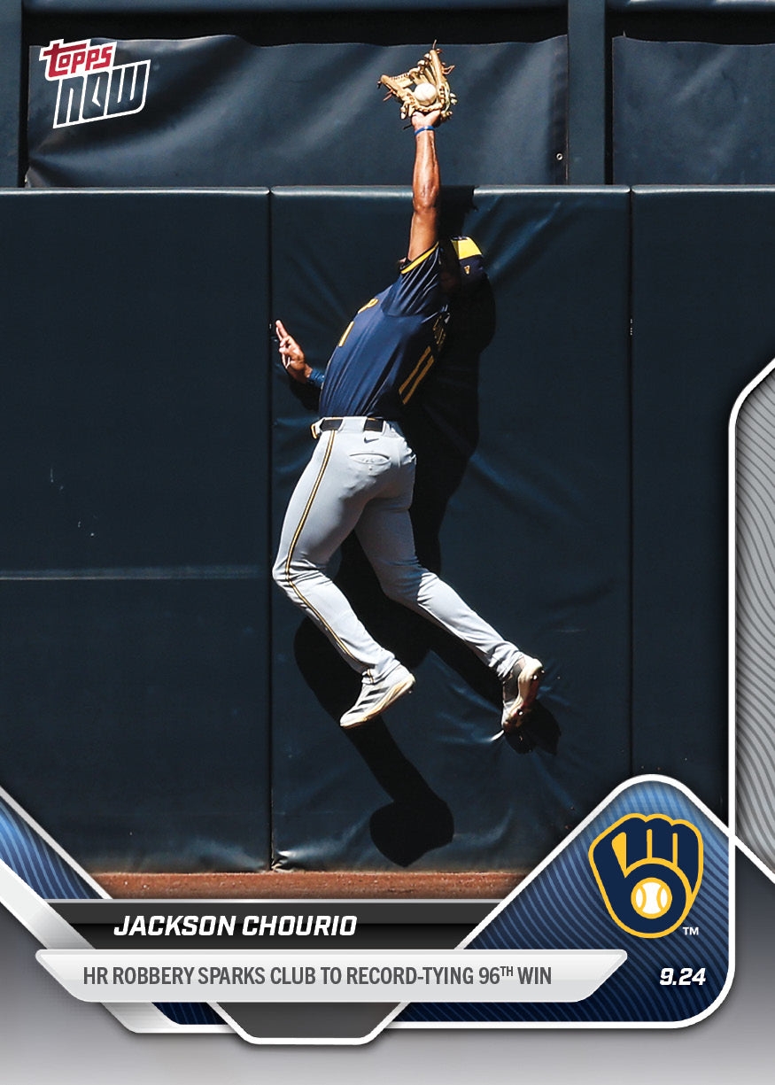 Jackson Chourio - 2025 MLB Topps NOW® - Card 759
