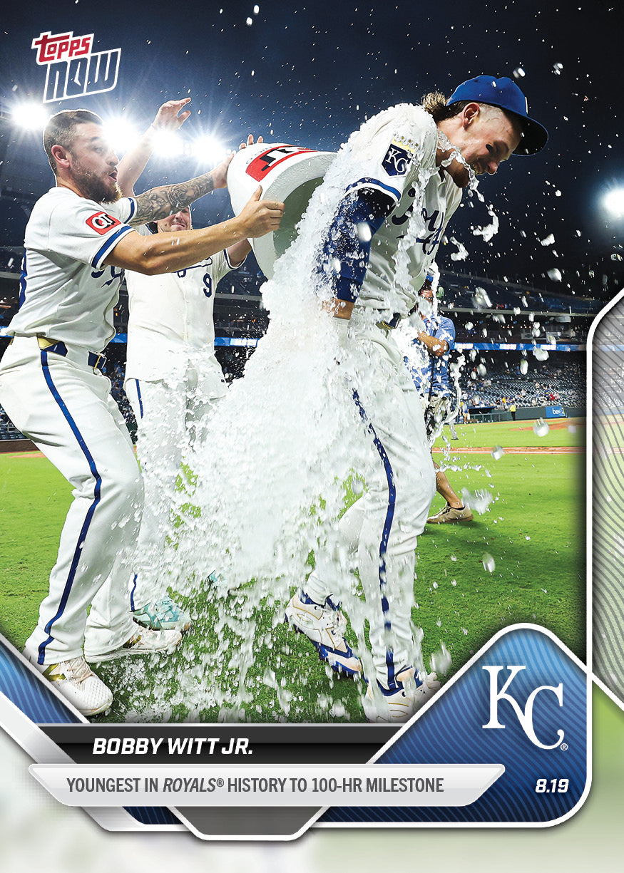 Bobby Witt Jr. - 2025 MLB Topps NOW® - Card 578
