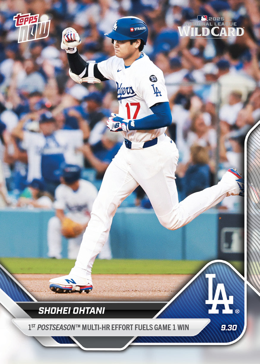 Shohei Ohtani - 2025 MLB Topps NOW® - Card 802