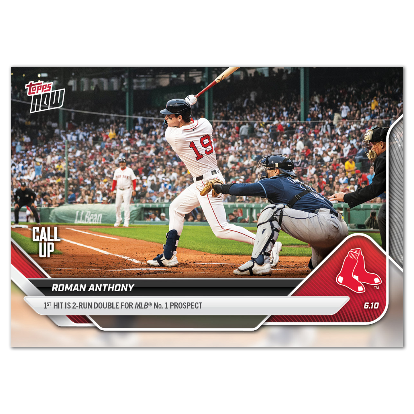 Roman Anthony - 2025 MLB Topps NOW® - Card 285