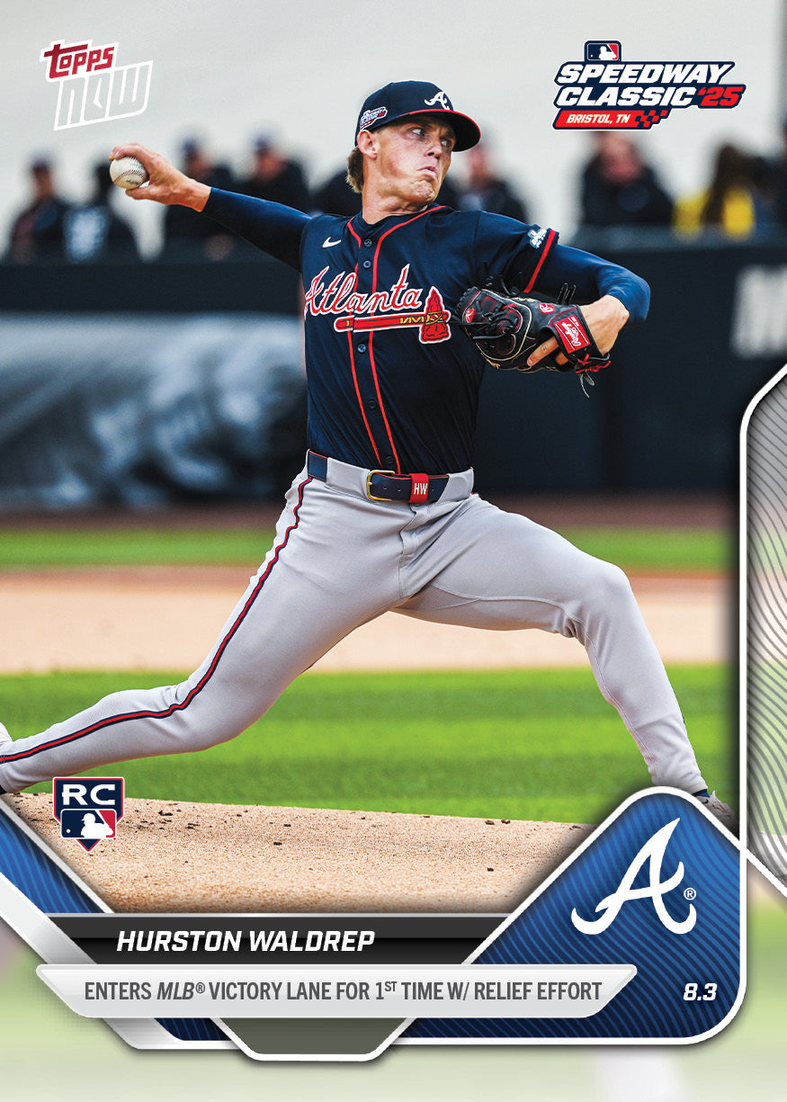 Hurston Waldrep - 2025 MLB Topps NOW® - Card 509
