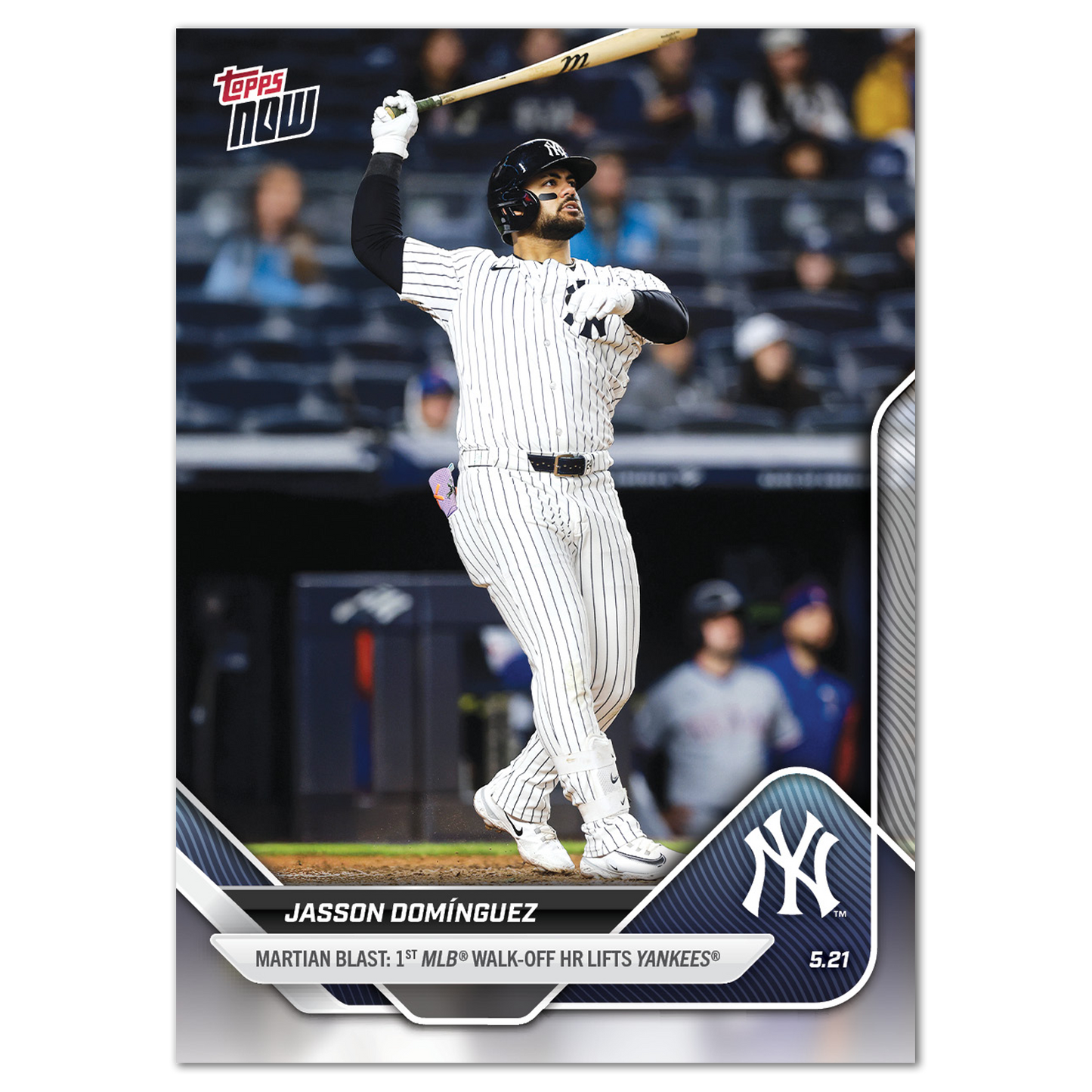 Jasson Domínguez - 2025 MLB Topps NOW® - Card 200