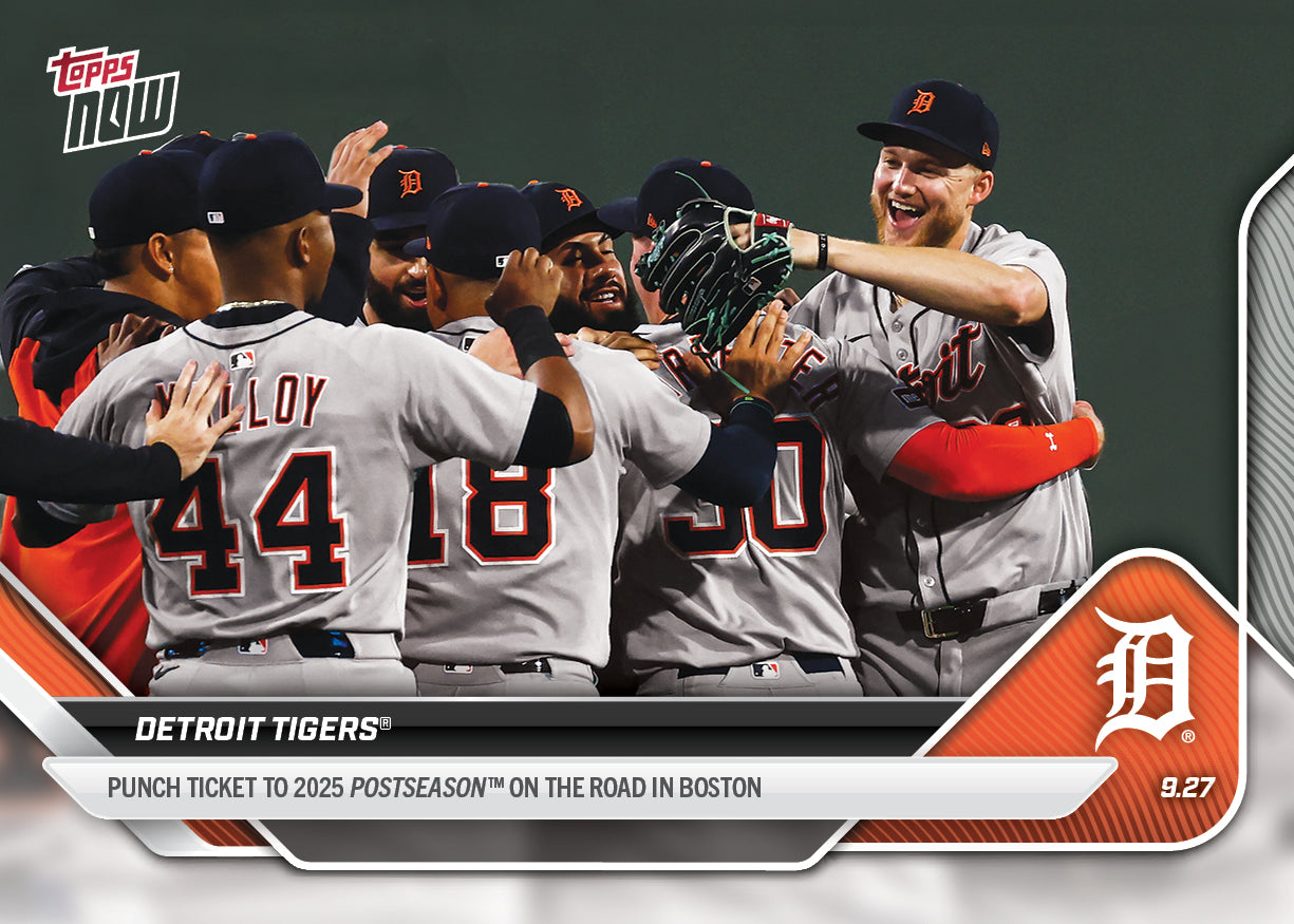 Detroit Tigers - 2025 MLB Topps NOW® - Card 783
