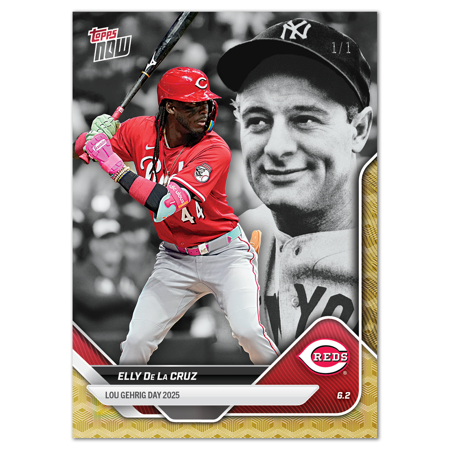 2025 Topps NOW Lou Gehrig Day Complete Set - presented by Sarah Langs of MLB