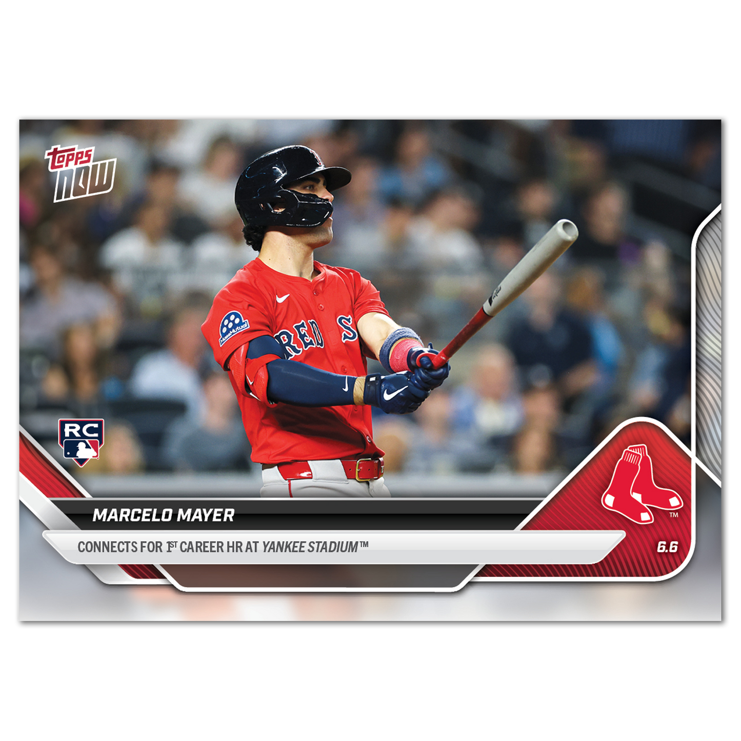 Marcelo Mayer - 2025 MLB Topps NOW® - Card 266