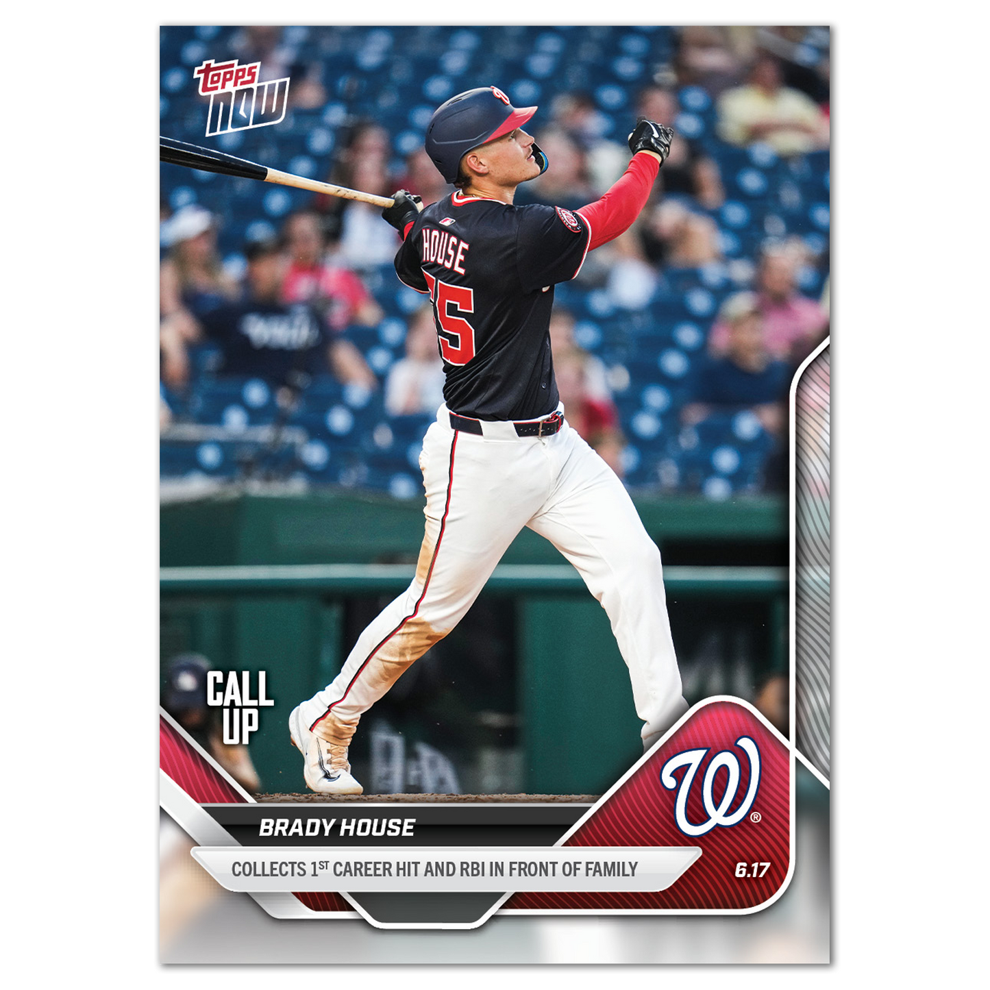 Brady House - 2025 MLB Topps NOW® - Card 308