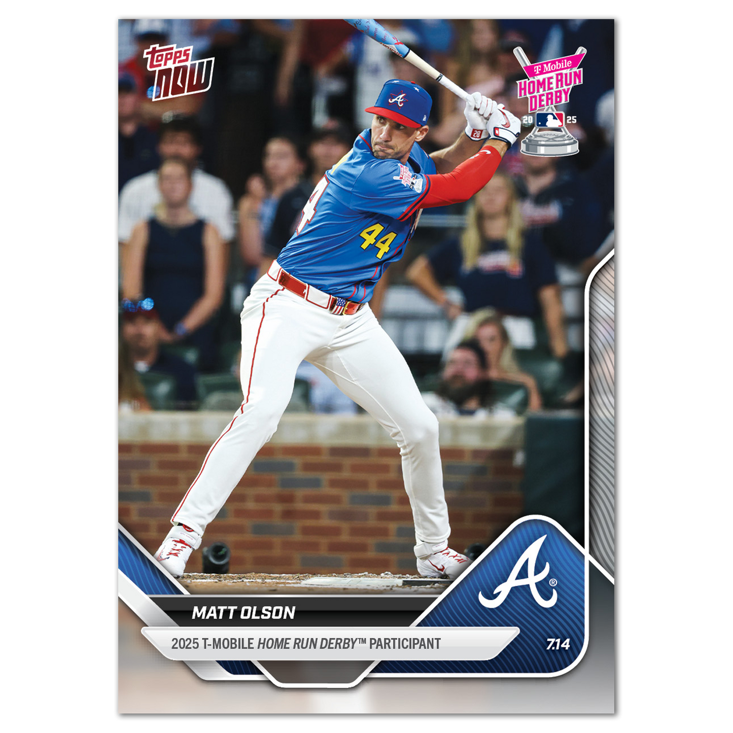 2025 Home Run Derby Set - MLB Topps NOW® - 9 Card Set