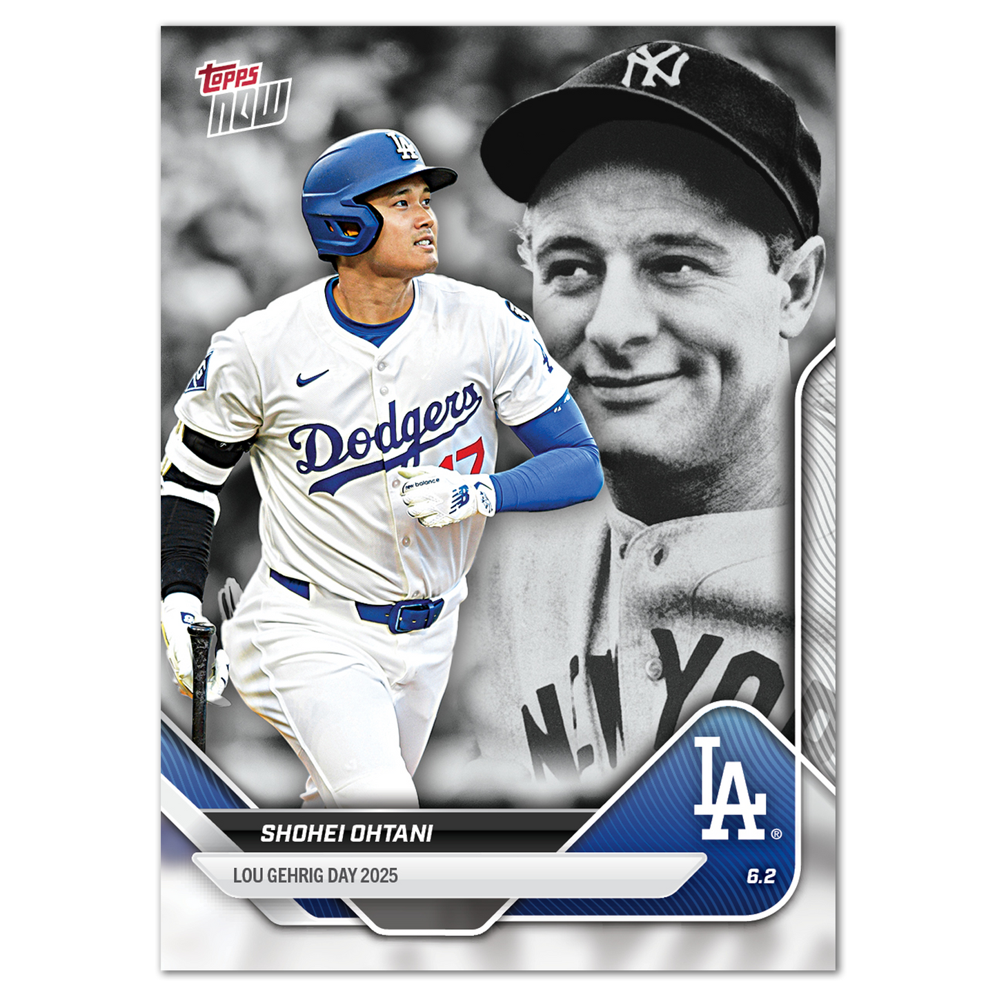 2025 Topps NOW Lou Gehrig Day Complete Set - presented by Sarah Langs of MLB