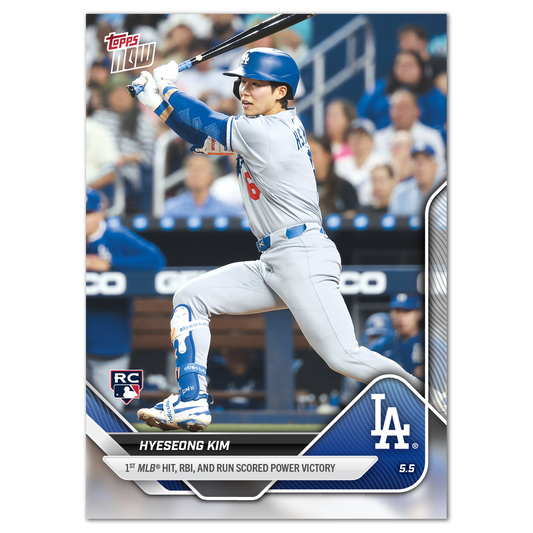 Hyeseong Kim - 2025 MLB Topps NOW® - Card 146