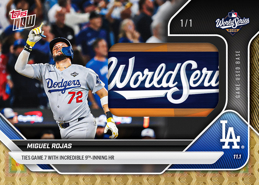 Miguel Rojas - 2025 MLB Topps NOW® - Card 921