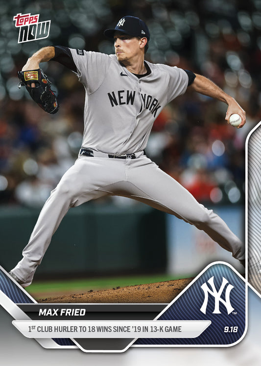 Max Fried - 2025 MLB Topps NOW® - Card 729