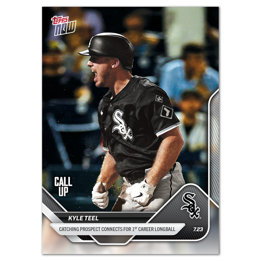 Kyle Teel - 2025 MLB Topps NOW® - Card 458