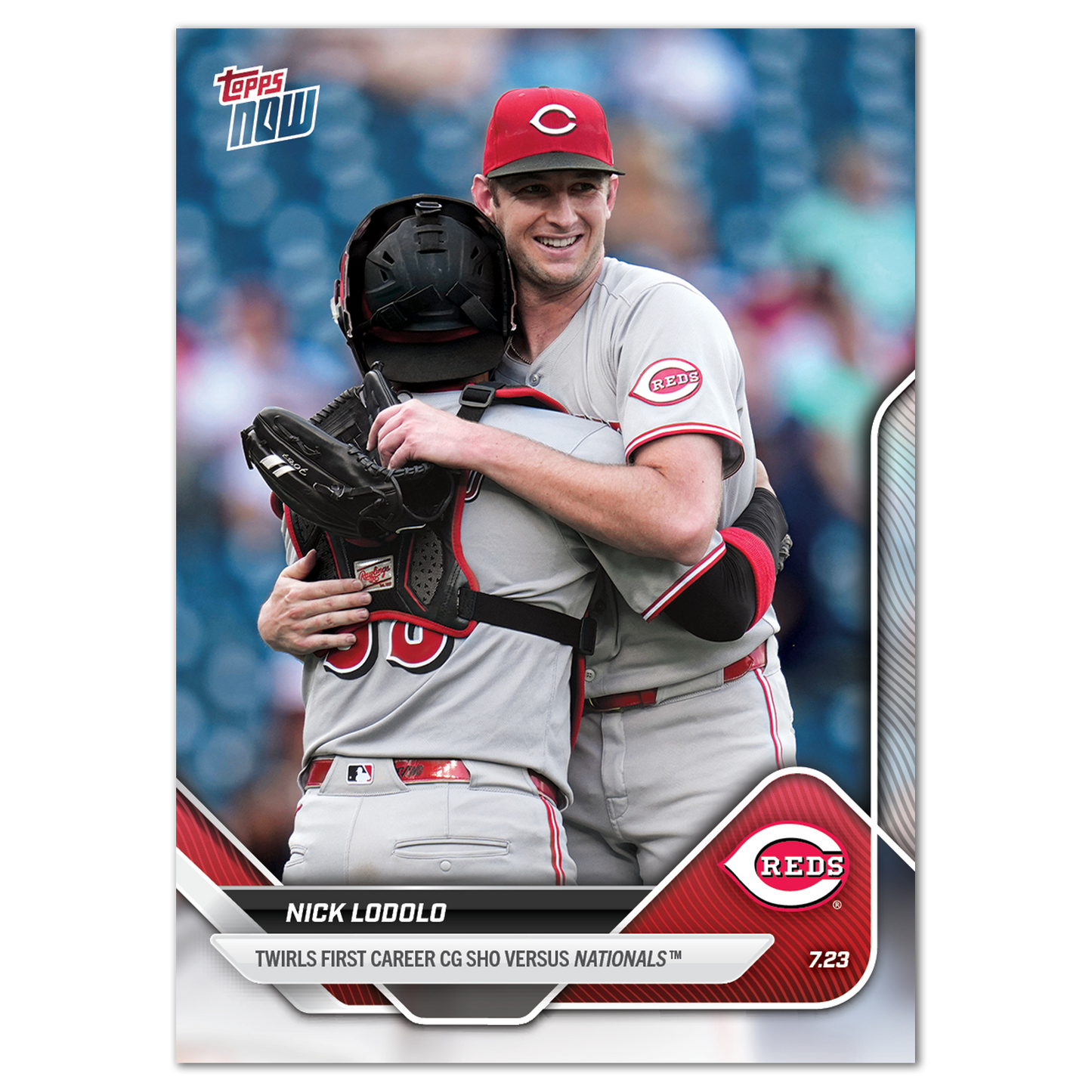 Nick Lodolo - 2025 MLB Topps NOW® - Card 455