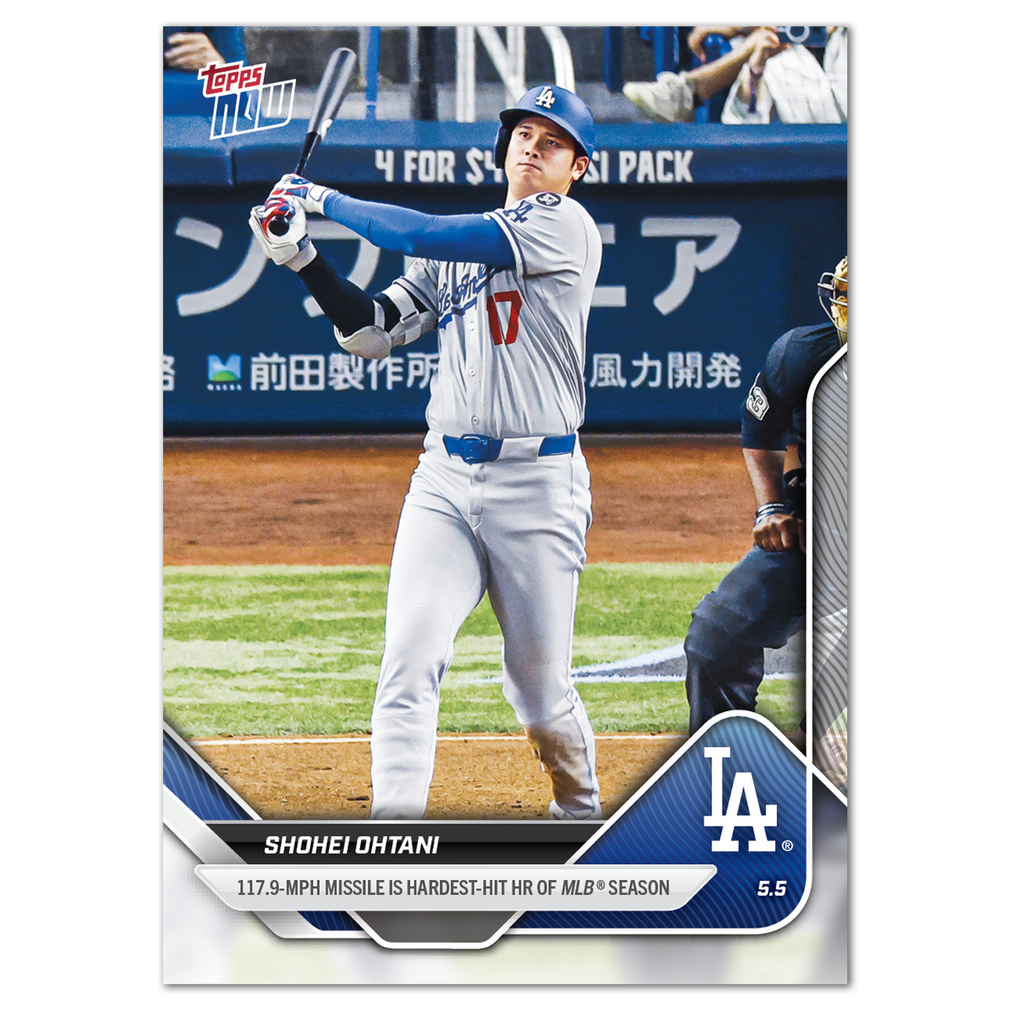 Shohei Ohtani - 2025 MLB Topps NOW® - Card 145