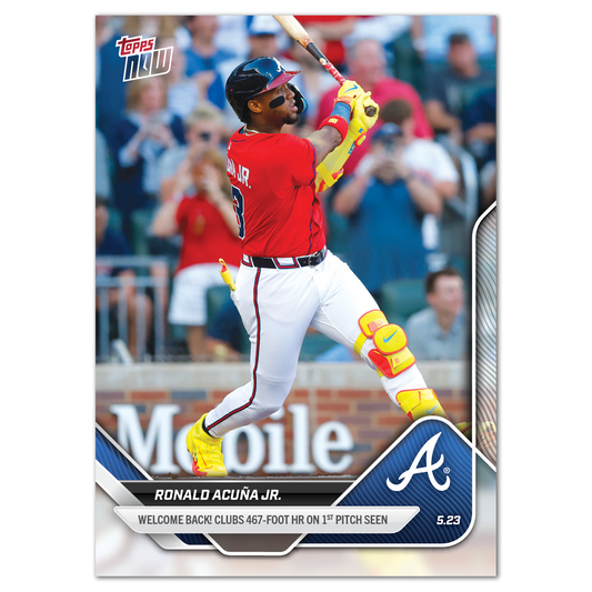 Ronald Acuña Jr. - 2025 MLB Topps NOW® - Card 204