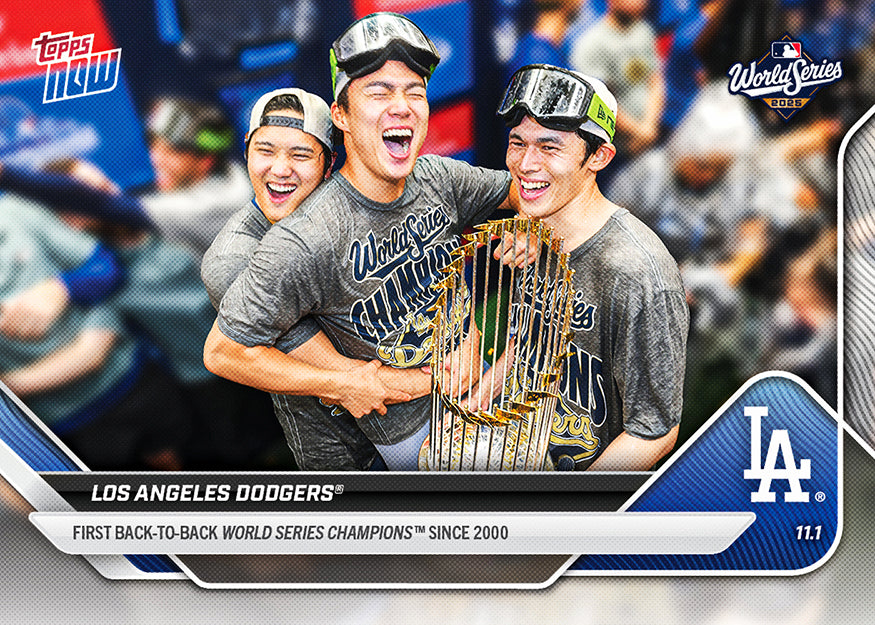 Los Angeles Dodgers - 2025 MLB Topps NOW® - Card 929