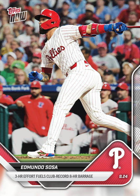 Edmundo Sosa - 2025 MLB Topps NOW® - Card 760